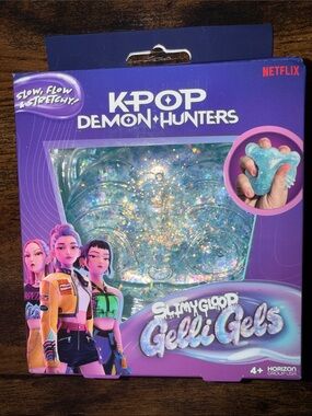 Slimy Gloop Gelli Gels - Blue Glitter-Derpy